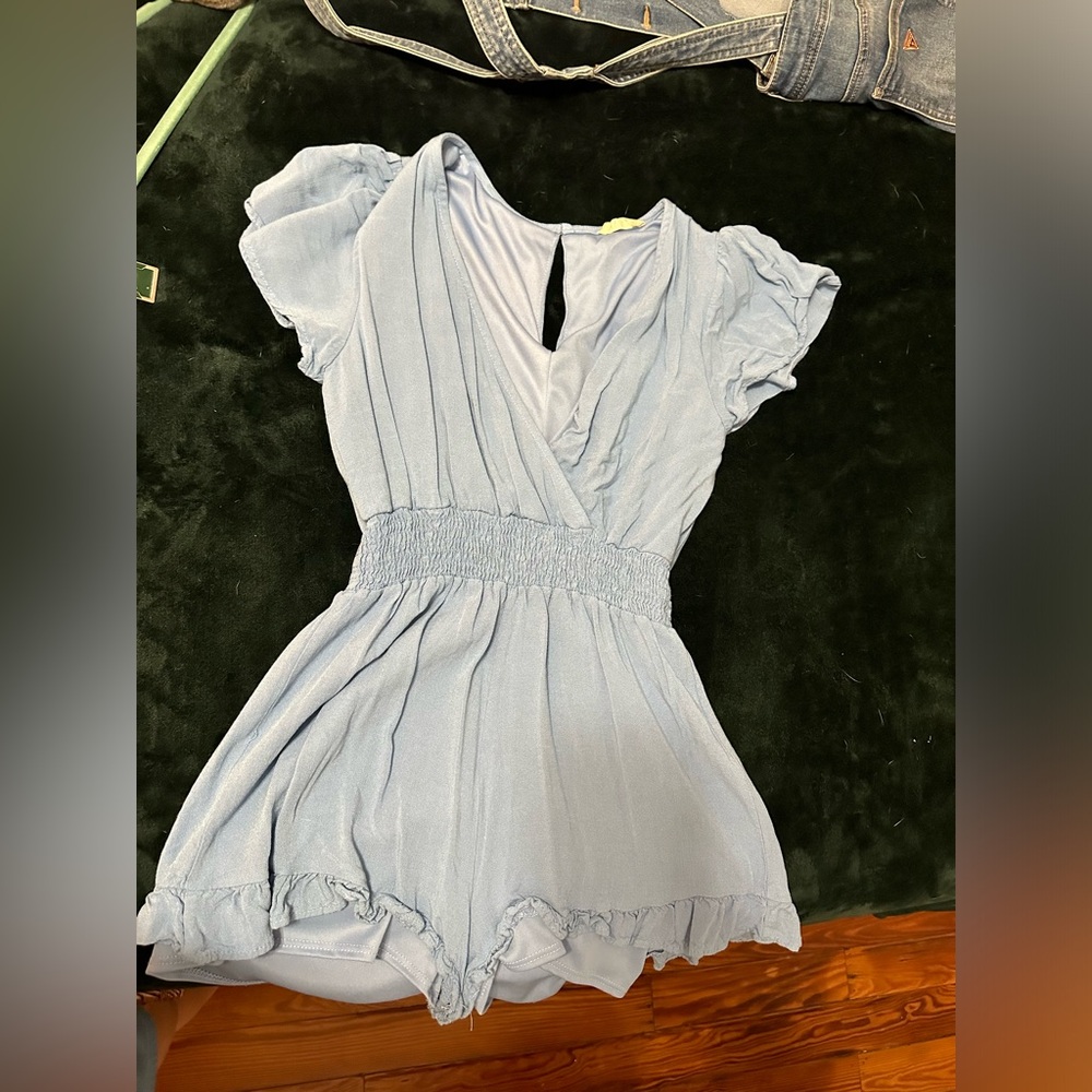 Light Blue Romper